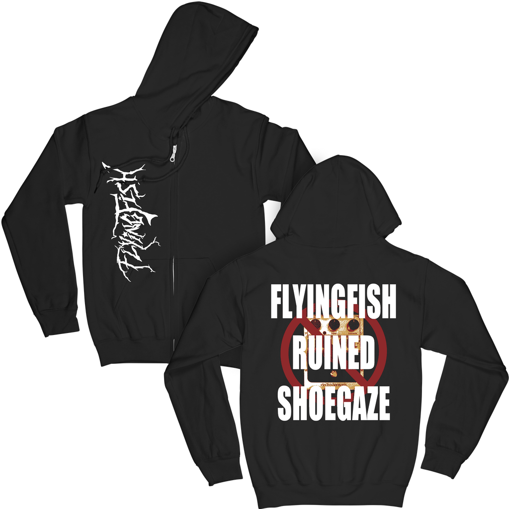 Ruined Shoegaze Zip Up Hoodie